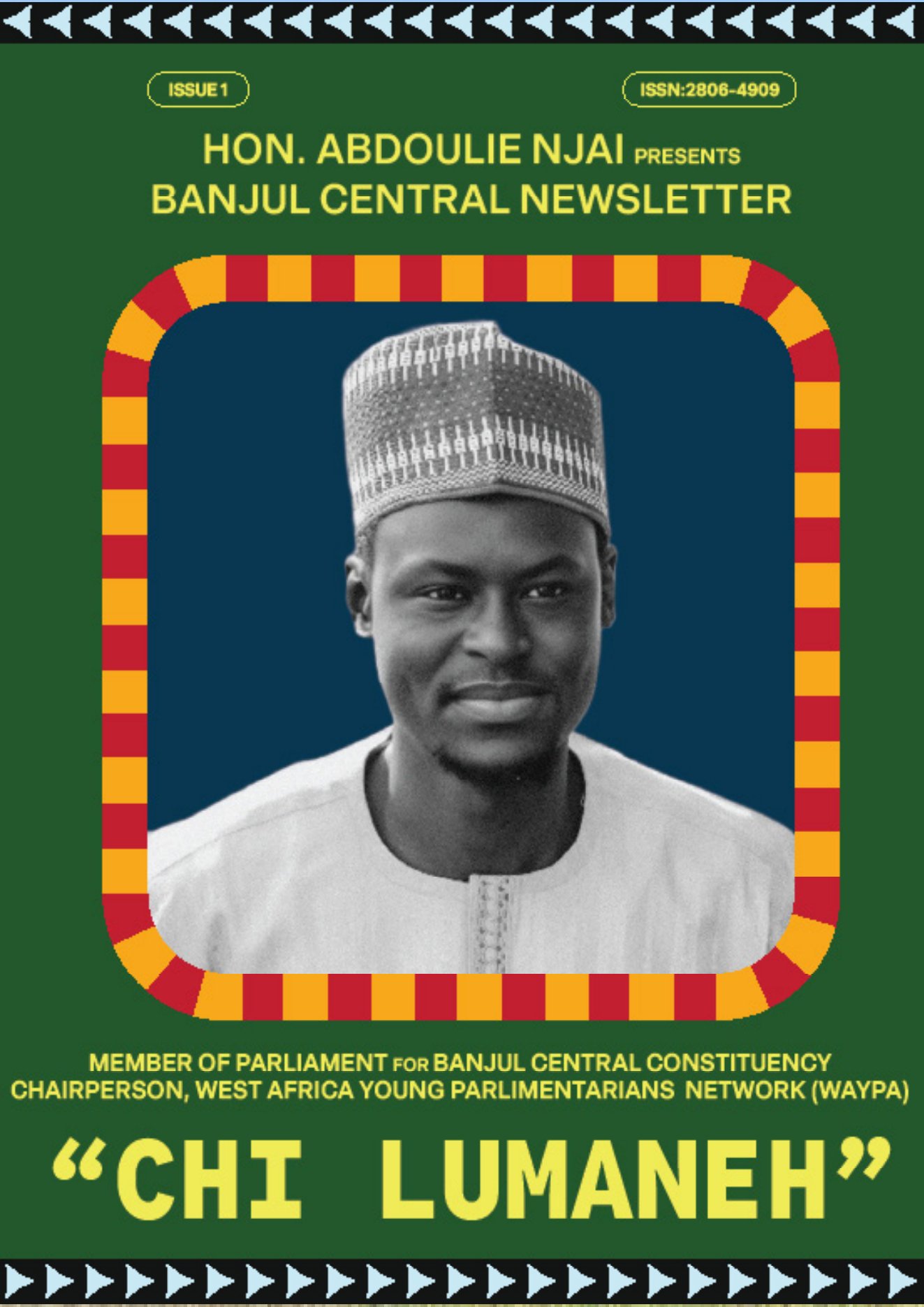 Banjul Central Newsletter — CHI LUMANEH cover