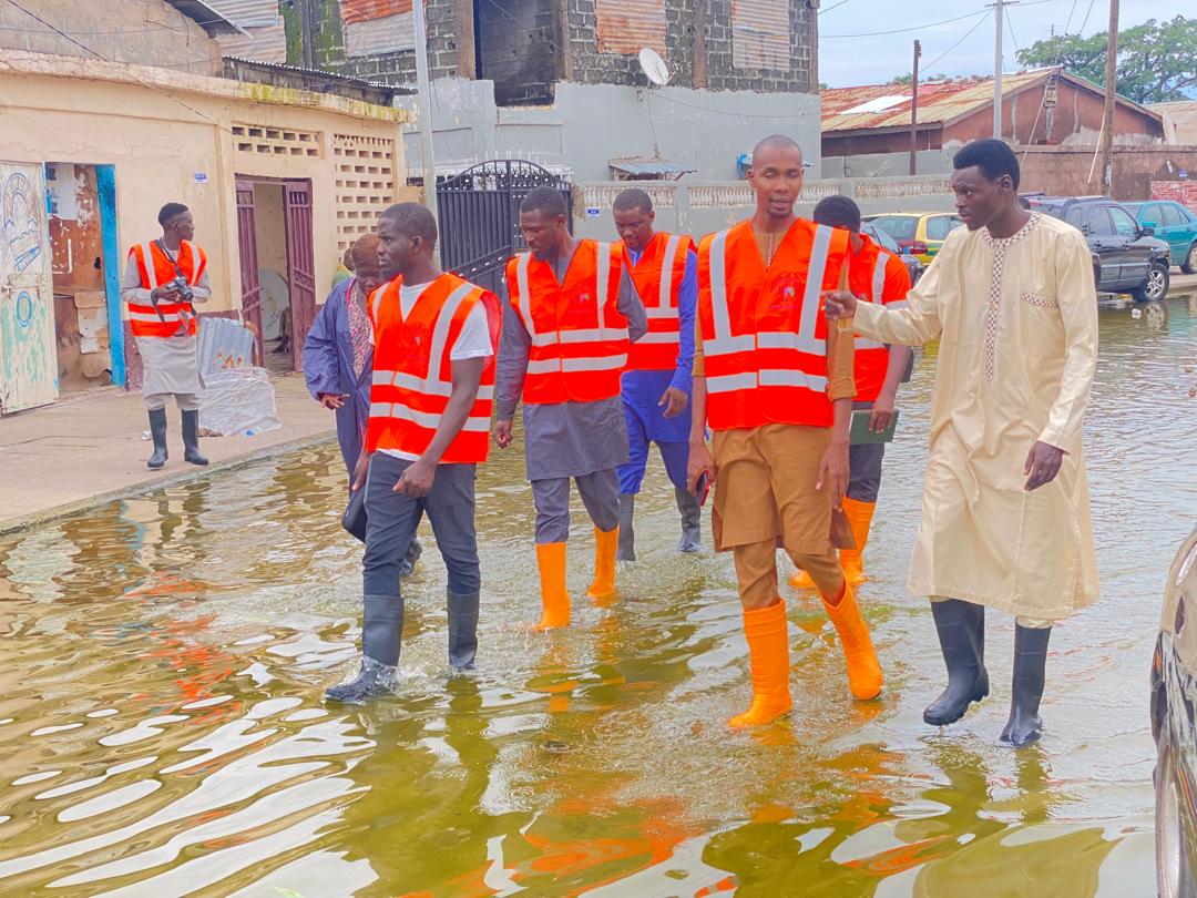 Flood response on the ground